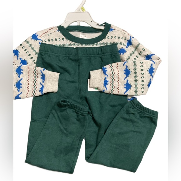 Carter’s Toddlers Dinosaur Print 2 Piece Matching Outfit. Size 4T NWT - Picture 2 of 4